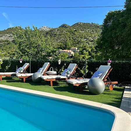 Villa Ivona With Swimming Pool And Jacuzzi Oslje Exterior photo